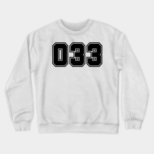 Collectible Numbered Tee Collection: Find Your Number! Crewneck Sweatshirt